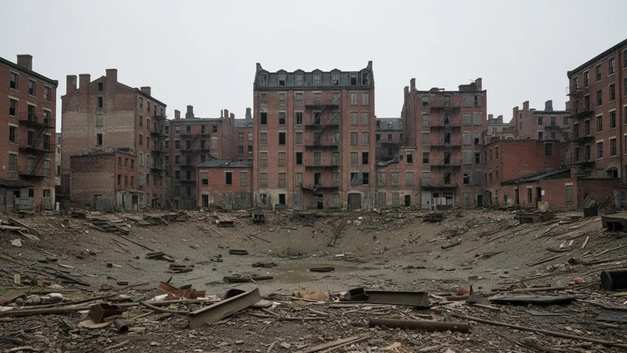 Пять углов: как самая жуткая трущоба Нью-Йорка выросла на дне высохшего пруда