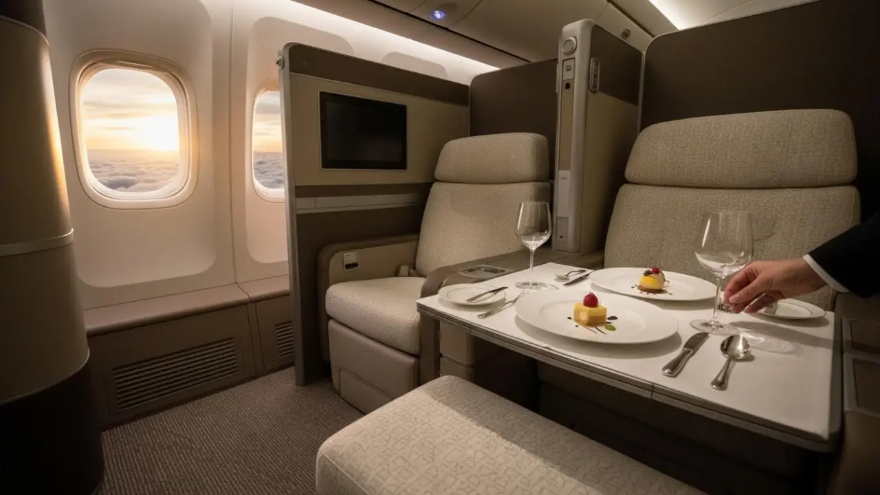 Etihad придумала первый класс с местом для гостя — прямо на борту