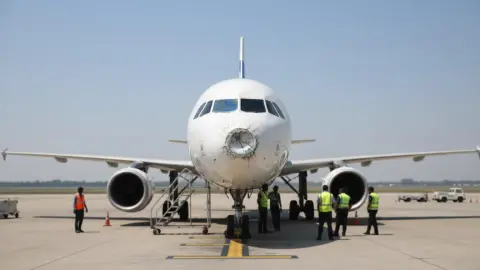 В лайнер IndiGo ударила молния — а он сел раньше расписания